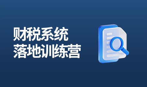 财税系统落地（训练营）